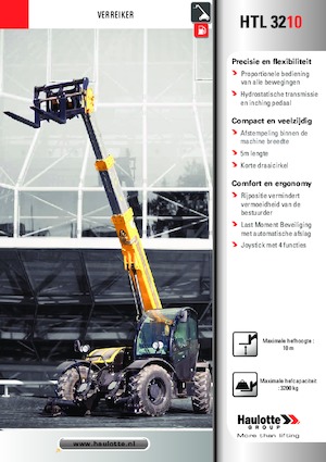 Телескопични манипулатори на материали Haulotte HTL3210