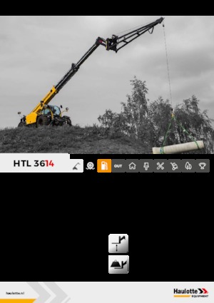 Телескопични манипулатори на материали Haulotte HTL3614