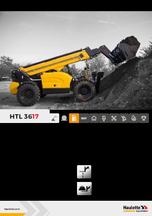 Телескопични манипулатори на материали Haulotte HTL3617