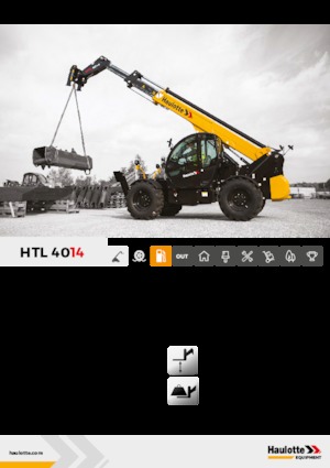 Телескопични манипулатори на материали Haulotte HTL4014