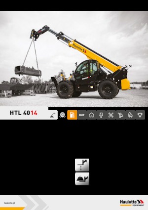 Телескопични манипулатори на материали Haulotte HTL4014