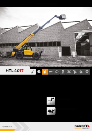 Телескопични манипулатори на материали Haulotte HTL4017