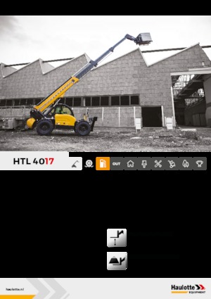 Телескопични манипулатори на материали Haulotte HTL4017