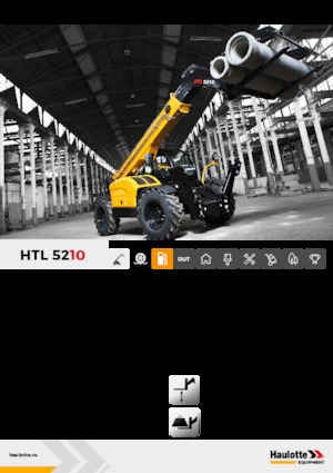 Телескопични манипулатори на материали Haulotte HTL5210