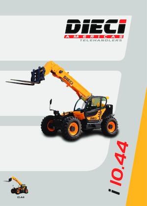 Телескопични манипулатори на материали Dieci I 10.44-O