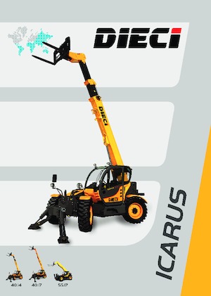 Телескопични манипулатори на материали Dieci Icarus 55.17