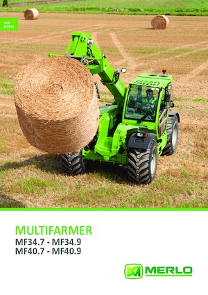 Телескопични манипулатори на материали Merlo MF 34.9 CS