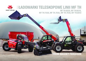 Телескопични манипулатори на материали Massey Ferguson TH.8043