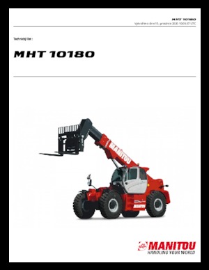 Телескопични манипулатори на материали Manitou MHT 10180