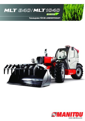 Телескопични манипулатори на материали Manitou MLT 840-115 PS