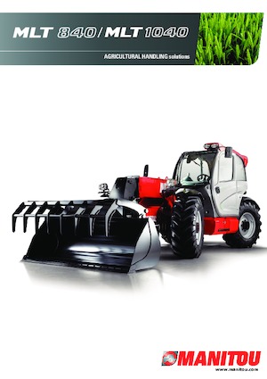 Телескопични манипулатори на материали Manitou MLT 840-115 PS