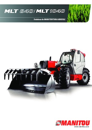 Телескопични манипулатори на материали Manitou MLT 840-115 PS