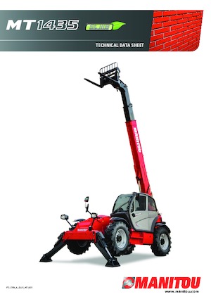 Телескопични манипулатори на материали Manitou MT 1435 Easy
