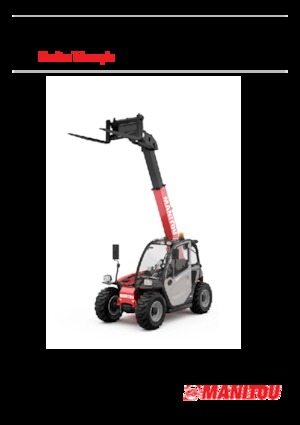Телескопични манипулатори на материали Manitou MT 420 H