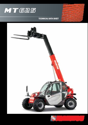 Телескопични манипулатори на материали Manitou MT 625 H