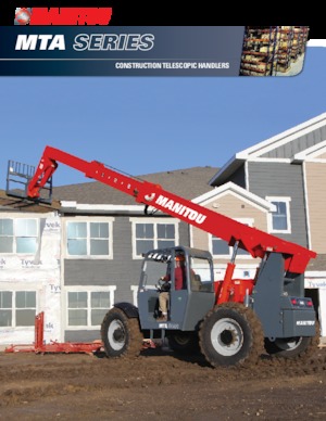 Телескопични манипулатори на материали Manitou MTA 6034