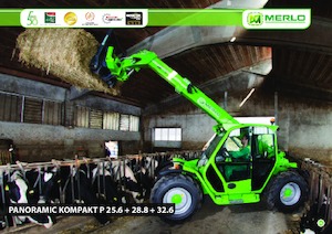 Телескопични манипулатори на материали Merlo Panoramic P 25.6 L