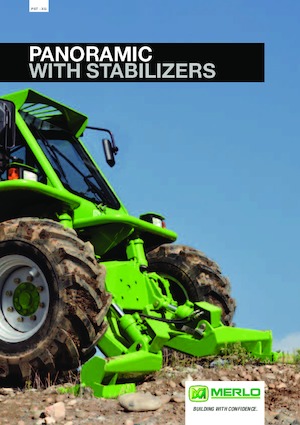 Телескопични манипулатори на материали Merlo Panoramic P 38.14