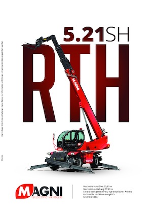 Телескопични товарачи с горна конструкция MAGNI RTH 5.21 SH