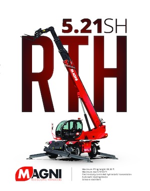 Телескопични товарачи с горна конструкция MAGNI RTH 5.21 SH