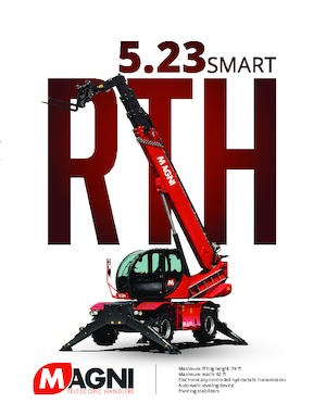 Телескопични товарачи с горна конструкция MAGNI RTH 5.23 Smart