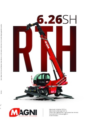 Телескопични товарачи с горна конструкция MAGNI RTH 6.26 SH