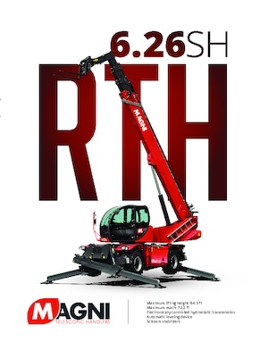Телескопични товарачи с горна конструкция MAGNI RTH 6.26 SH