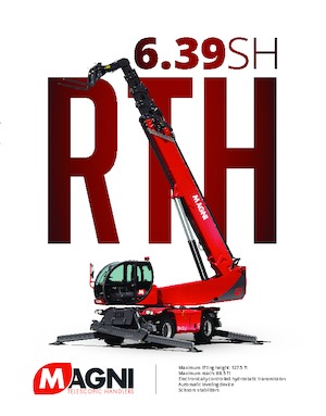 Телескопични товарачи с горна конструкция MAGNI RTH 6.39 SH