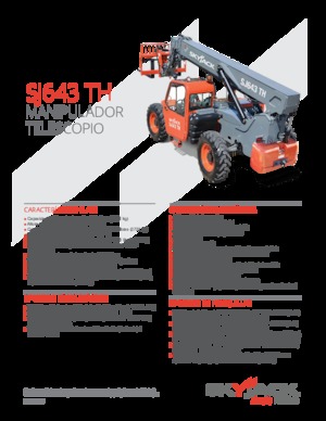 Телескопични манипулатори на материали Skyjack SJ643 TH