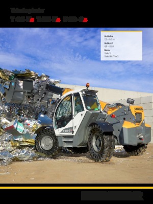 Телескопични манипулатори на материали Liebherr T 55-7 S