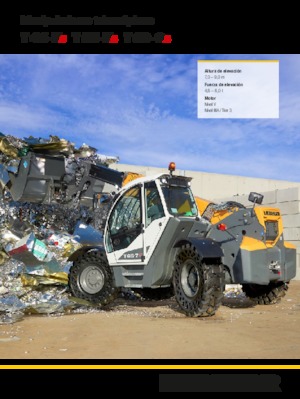 Телескопични манипулатори на материали Liebherr T 55-7 S