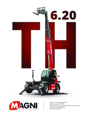 Телескопични манипулатори на материали MAGNI TH 6.20
