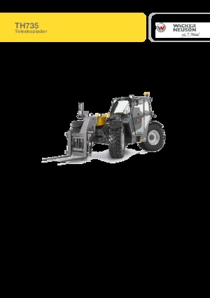 Телескопични манипулатори на материали Wacker Neuson TH735
