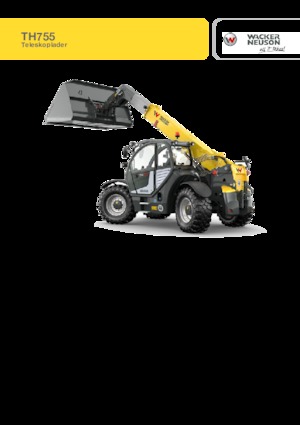 Телескопични манипулатори на материали Wacker Neuson TH755