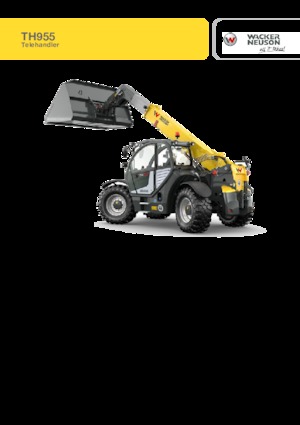 Телескопични манипулатори на материали Wacker Neuson TH955 