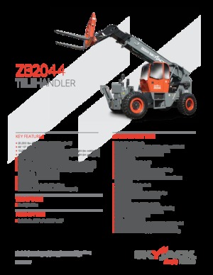 Телескопични манипулатори на материали Skyjack ZB 2044