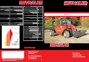 Телескопични манипулатори на материали Thaler 48 T 18