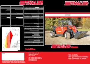 Телескопични манипулатори на материали Thaler 48 T 18
