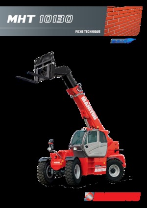 Телескопични манипулатори на материали Manitou MHT 10130