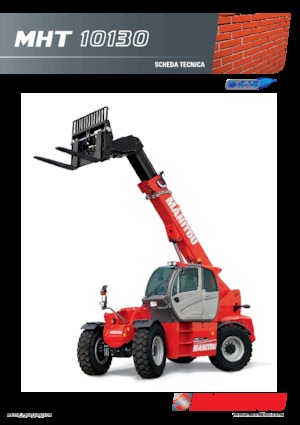 Телескопични манипулатори на материали Manitou MHT 10130