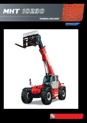 Телескопични манипулатори на материали Manitou MHT 10230