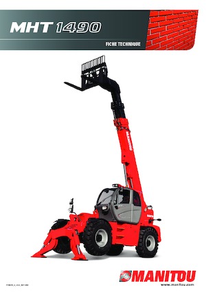 Телескопични манипулатори на материали Manitou MHT 1490