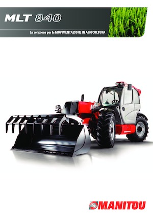 Телескопични манипулатори на материали Manitou MLT 840-145 PS