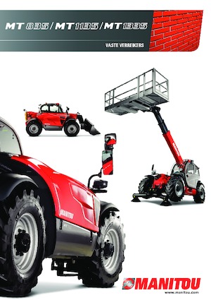 Телескопични манипулатори на материали Manitou MT 1335 HA easy