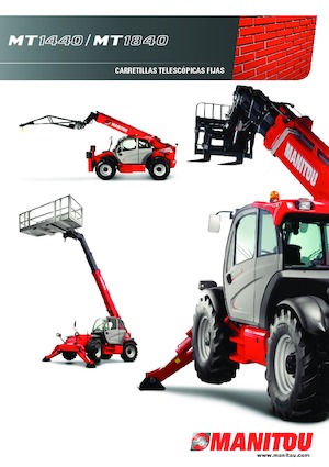 Телескопични манипулатори на материали Manitou MT 1440 easy