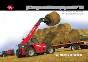Телескопични манипулатори на материали Massey Ferguson TH.7035