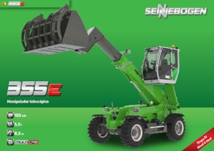 Телескопични товарачи с горна конструкция Sennebogen 355 E 