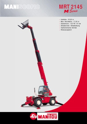 Телескопични товарачи с горна конструкция Manitou MRT 2145