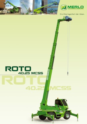 Телескопични товарачи с горна конструкция Merlo Roto 40.25 MCSS