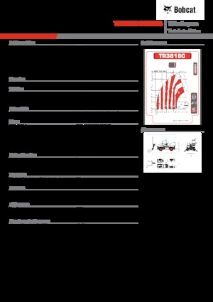 Телескопични товарачи с горна конструкция Bobcat TR38160EVO IIIB